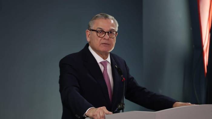 El contralor Anel Flores.