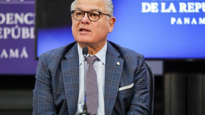 El contralor general de la República, Anel Flores.