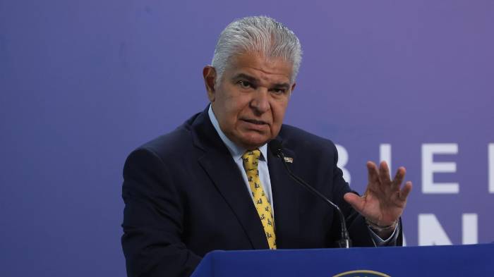 El presidente José Raúl Mulino.