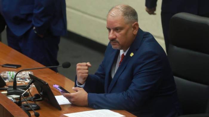 El presidente de la Asamblea Nacional, Jorge Herrera.