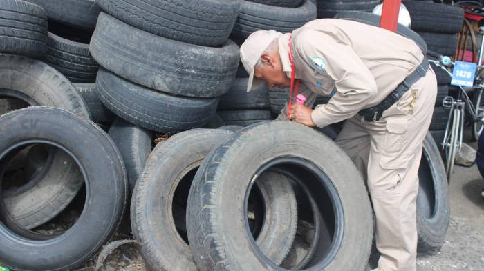 El Minsa recomienda a los ciudadanos eliminar todos los objetos en desuso que puedan acumular agua.