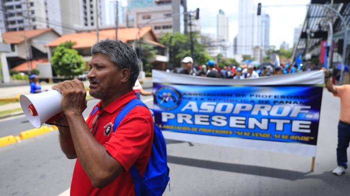 Las protestas contra la reforma de la CSS no ceden