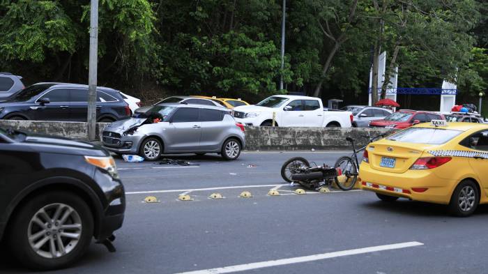 Susto se llevó la conductora