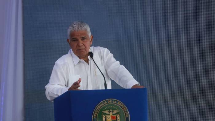 Presidente de la República de Panamá José Raúl Mulino