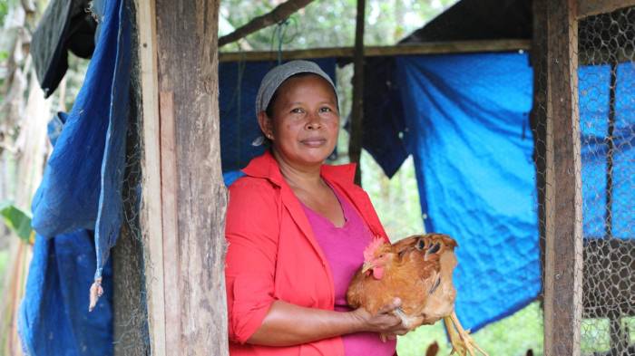 Aida Rodríguez, una mujer rural que incursiona en proyectos sostenibles