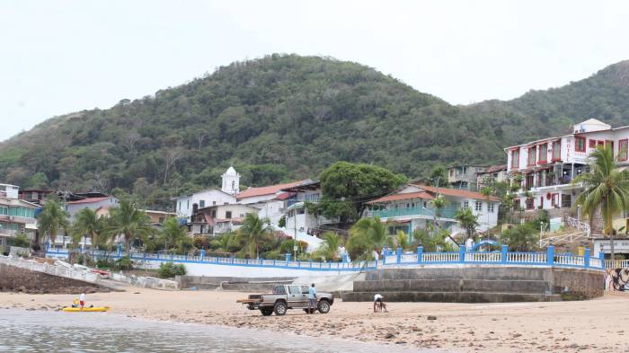 La isla de Taboga está ubicada a pocos minutos de la ciudad de Panamá.