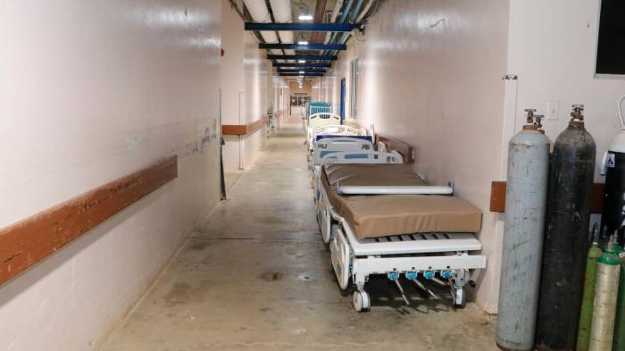 35 camas del Hospital Modular pasaron al Nicolás Solano