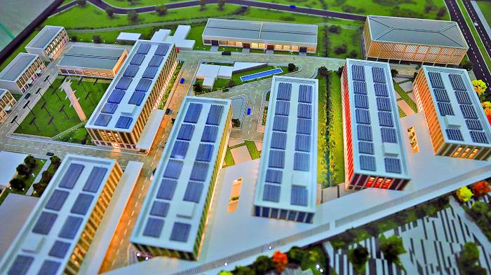 Maqueta del Plan Integral de Transformación del Inadeh.