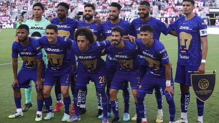 Carrasquilla no tuvo su mejor noche con Pumas de México en la Leagues Cup.
