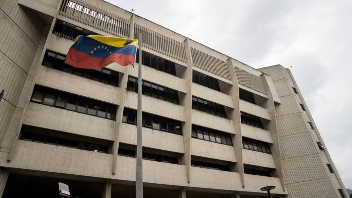 Fotografía de archivo de la sede del Tribunal Supremo de Justicia (TSJ), en Caracas (Venezuela).