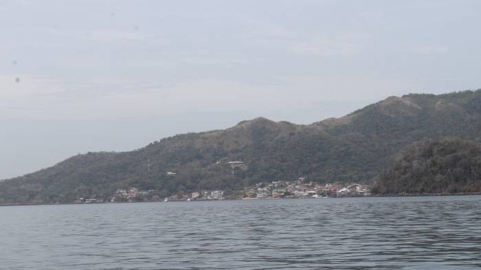 Vista panorámica de la isla de Taboga.