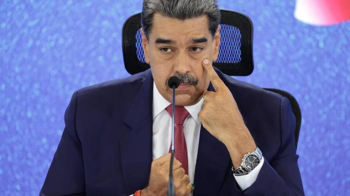 El presidente de Venezuela, Nicolás Maduro.