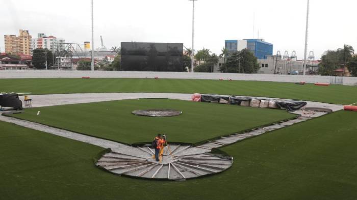 Béisbol: Estadio Mariano Bula tiene un 85% de avances