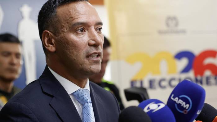 El ministro de Defensa de Colombia, Pedro Sánchez, en una foto de archivo.