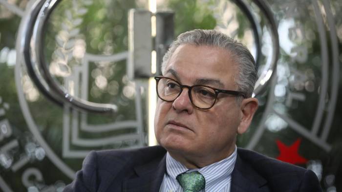 El contralor general de la República, Anel Flores,