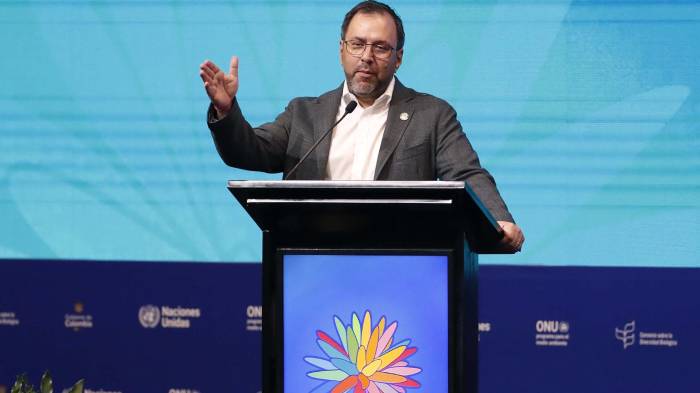 El canciller de Venezuela, Yván Gil, en una foto de archivo.