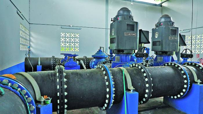 Estación de bombeo de San Lorenzo.