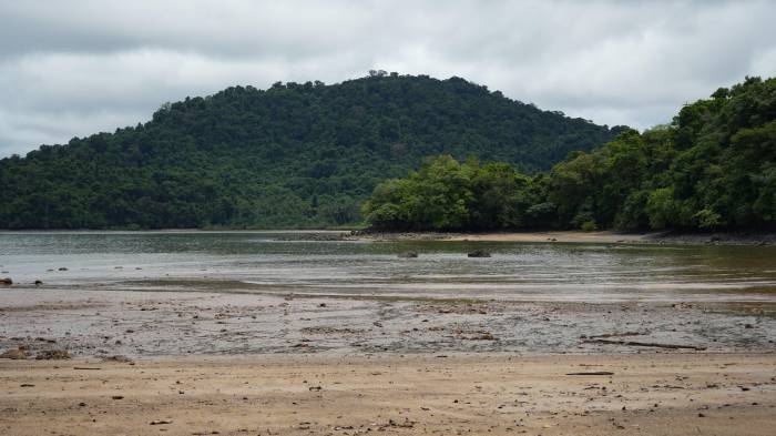 La obra, en Coiba, estaba paralizada durante cuatro años.