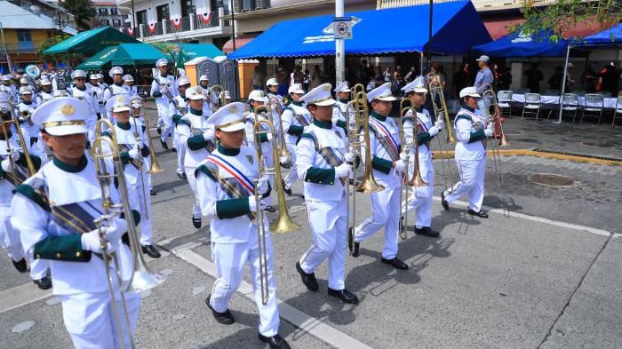 El espíritu patriótico se sintió en cada paso.