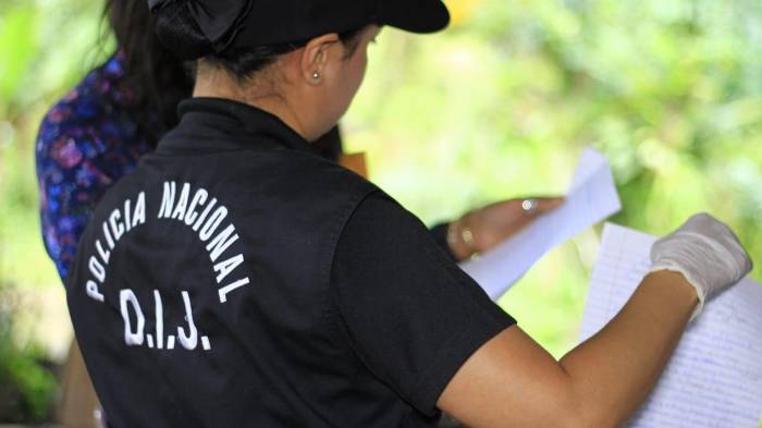 Efectuaron operativo en El Valle de Antón.