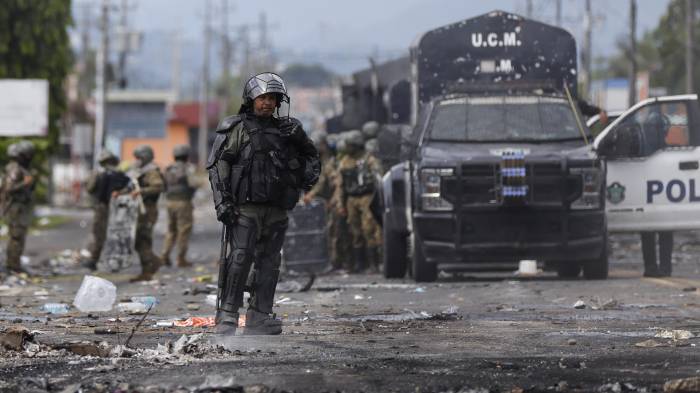 En la provincia se viven intensas protestas.