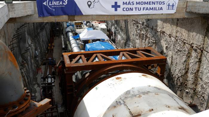 Tuneladora ‘Panamá’ excavará diariamente ocho metros.