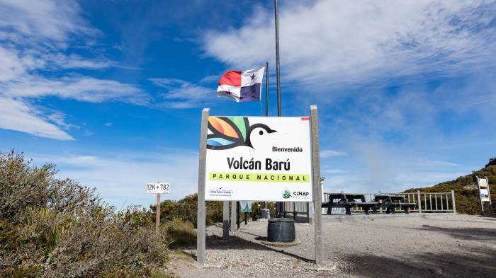 El Volcán Barú celebra medio siglo como parque nacional