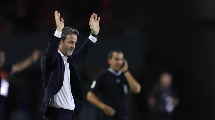 El entrenador de Panamá, Thomas Christiansen.