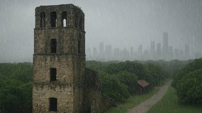 Se esperan lluvias aisladas este 15 de agosto de ciudad de Panamá, fecha histórica de Panamá la Vieja.