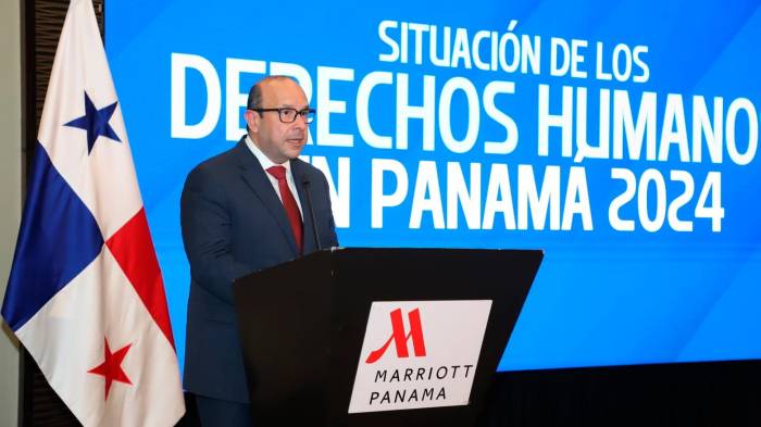 El defensor presentó el informe 2024 de los Derechos Humanos en Panamá.