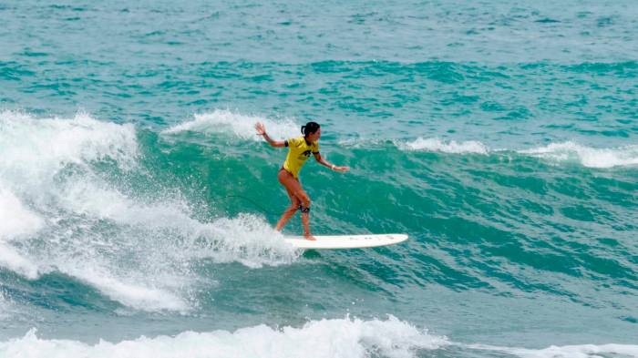 Surfistas se tomaron Playa Venao