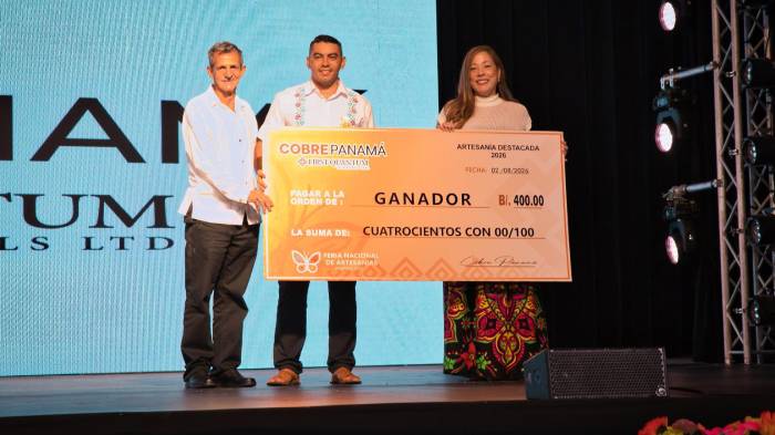 Tradición y cultura: el debut de Cobre Panamá en la Feria Nacional de Artesanías