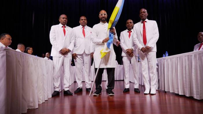 El espíritu patriótico se vive en Colón, conmemoran el 5 de noviembre