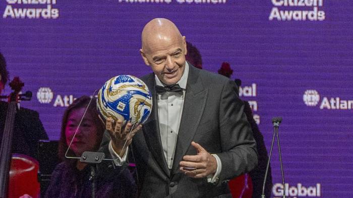 Presidente de la FIFA, Gianni Infantino.