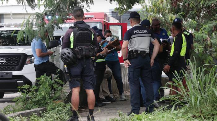 Autoridades acordonaron la zona para iniciar las investigaciones.