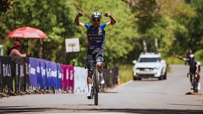 Carlos Samudio durante la competencia.