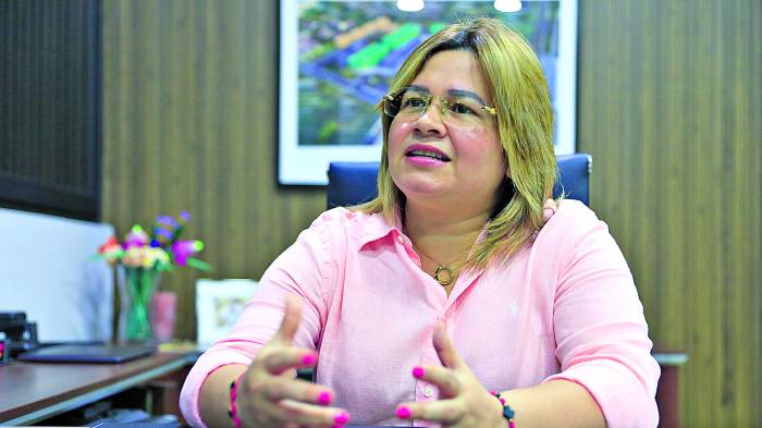 Yajaira Pittí, directora general del Inadeh.