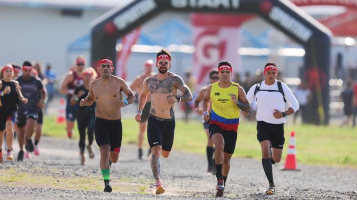 El Autódromo Panamá se transformó en escenario de una exigente competencia de obstáculos.