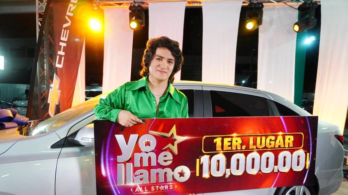 Roberth Ordóñez, como Camilo Sesto, se llevó 10 mil dólares en efectivo y un automóvil, tras conquistar el primer lugar de ‘Yo Me Llamo All Stars Panamá’.
