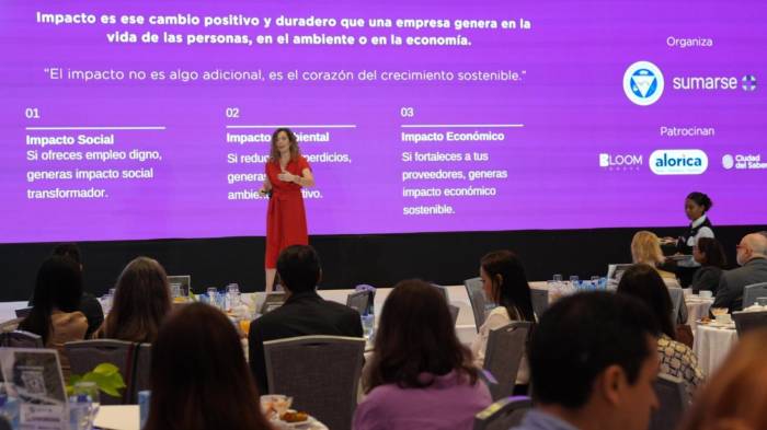 La sostenibilidad ya no es solo un discurso bonito, según la Cámara de Comercio.