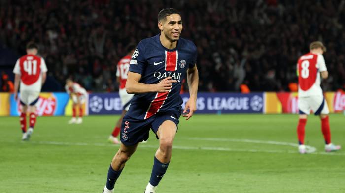 El París Saint-Germain despachó al Arsenal en las semifinales.