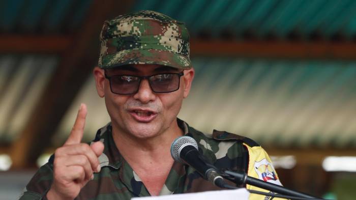 Néstor Vera, conocido como ‘Iván Mordisco’, es comandante general de la disidencia de las FARC.