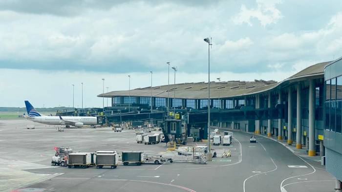 El Aeropuerto Internacional de Tocumen.