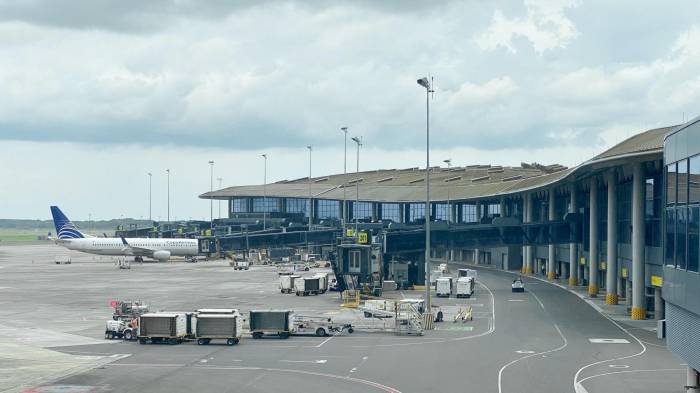 El aeropuerto de Tocumen.