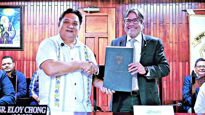 Firma del Convenio Marco de Cooperación y Asistencia Técnica entre la Anati y la Alcaldía de La Chorrera.