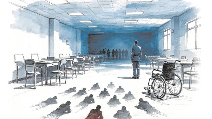 El día del ataque, varios militares se encontraban en el Centro de Procesamiento de Preparación de Soldados