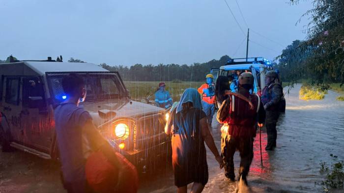 Evacúan a más de 130 personas por desbordamiento del río Chiriquí Viejo
