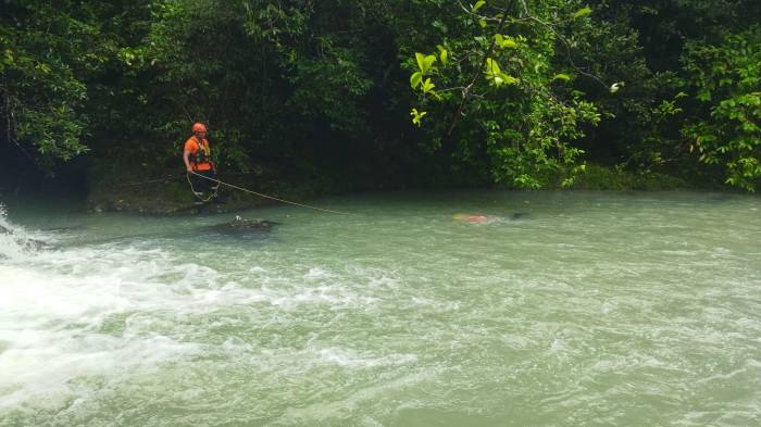 Sinaproc hizo un llamado a la población a evitar actividades recreativas en ríos, balnearios y zonas montañosas.