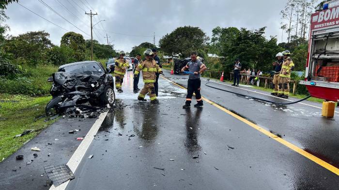El pasado fin de semana, se contabilizaron 56 accidentes, que dejaron 32 personas lesionadas y cinco fallecidos