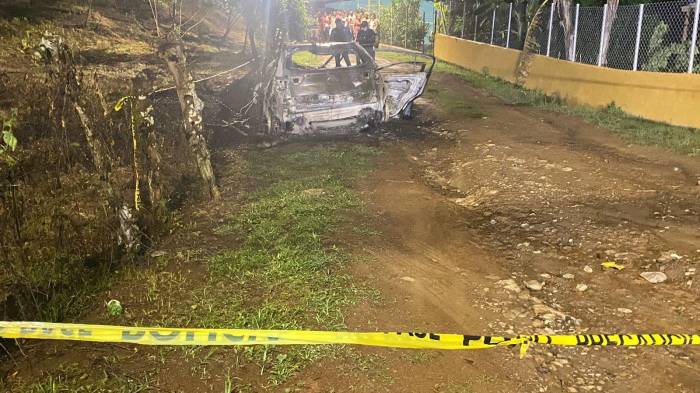 Eric Alberto Ceballos Sanjur y Nayelith Del Carmen García Polo tenían cada uno un tiro en la cabeza.